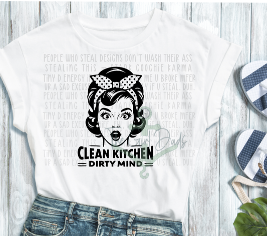 Clean House Dirty Mind Top Design