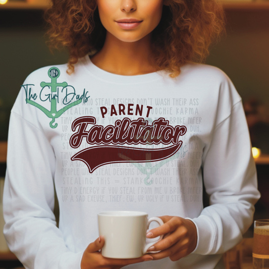 Parent Facilitator Maroon Top Design (Copy)