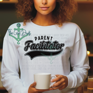 Parent Facilitator Black Top Design