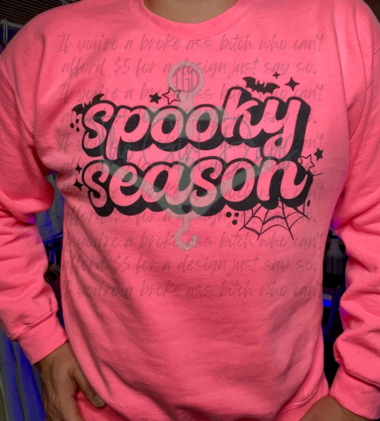 Spooky Season Top Design