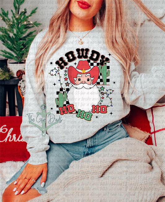 Howdy HoHoHo Top Design