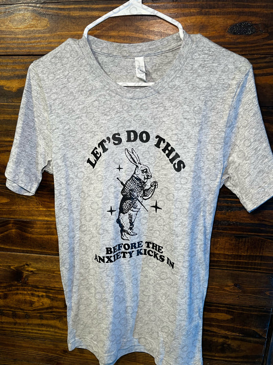 RTS Adult Small Gray T-Shirt Let's Do This