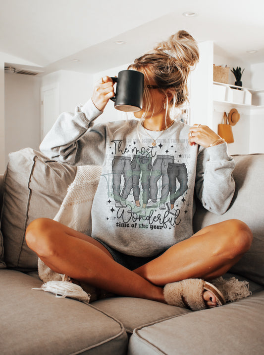 The Most Wonderful Time Of The Year Sweatpants Top Design