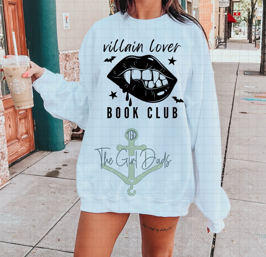 Villain Lover Book Club Top Design