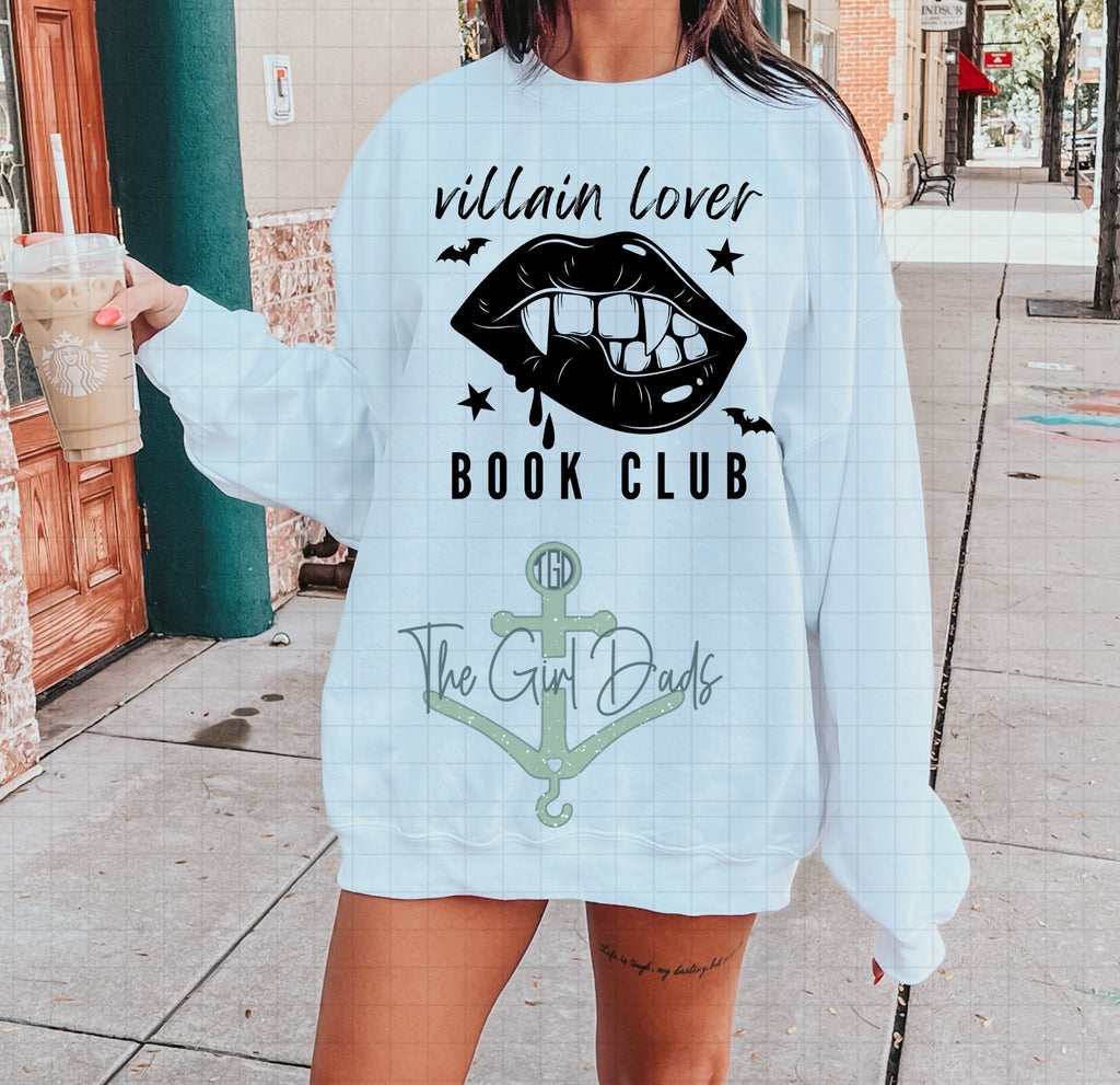 Villain Lover Book Club Top Design