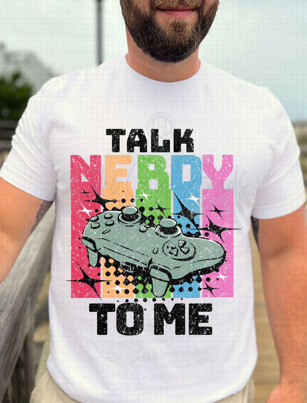 Talk Nerdy To Me Top Design