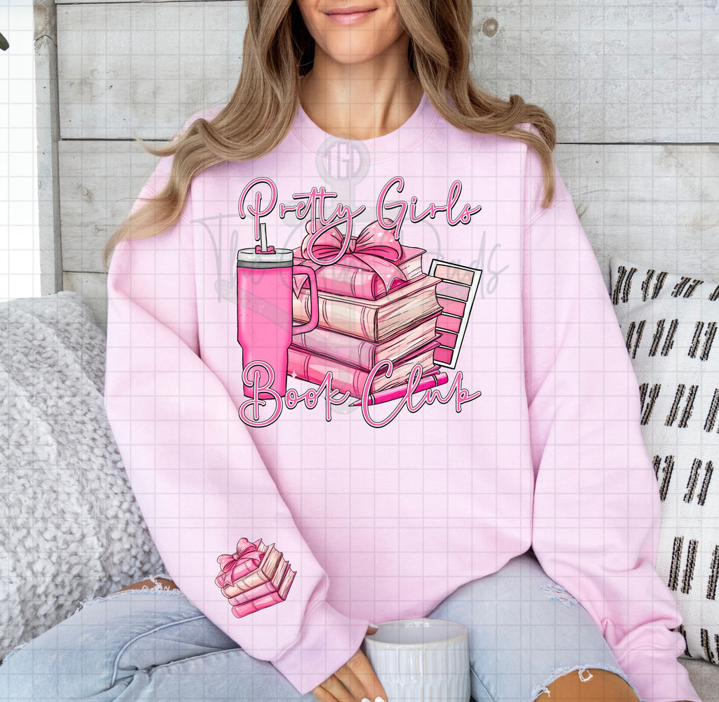 Pretty Girls Book Club Top Design