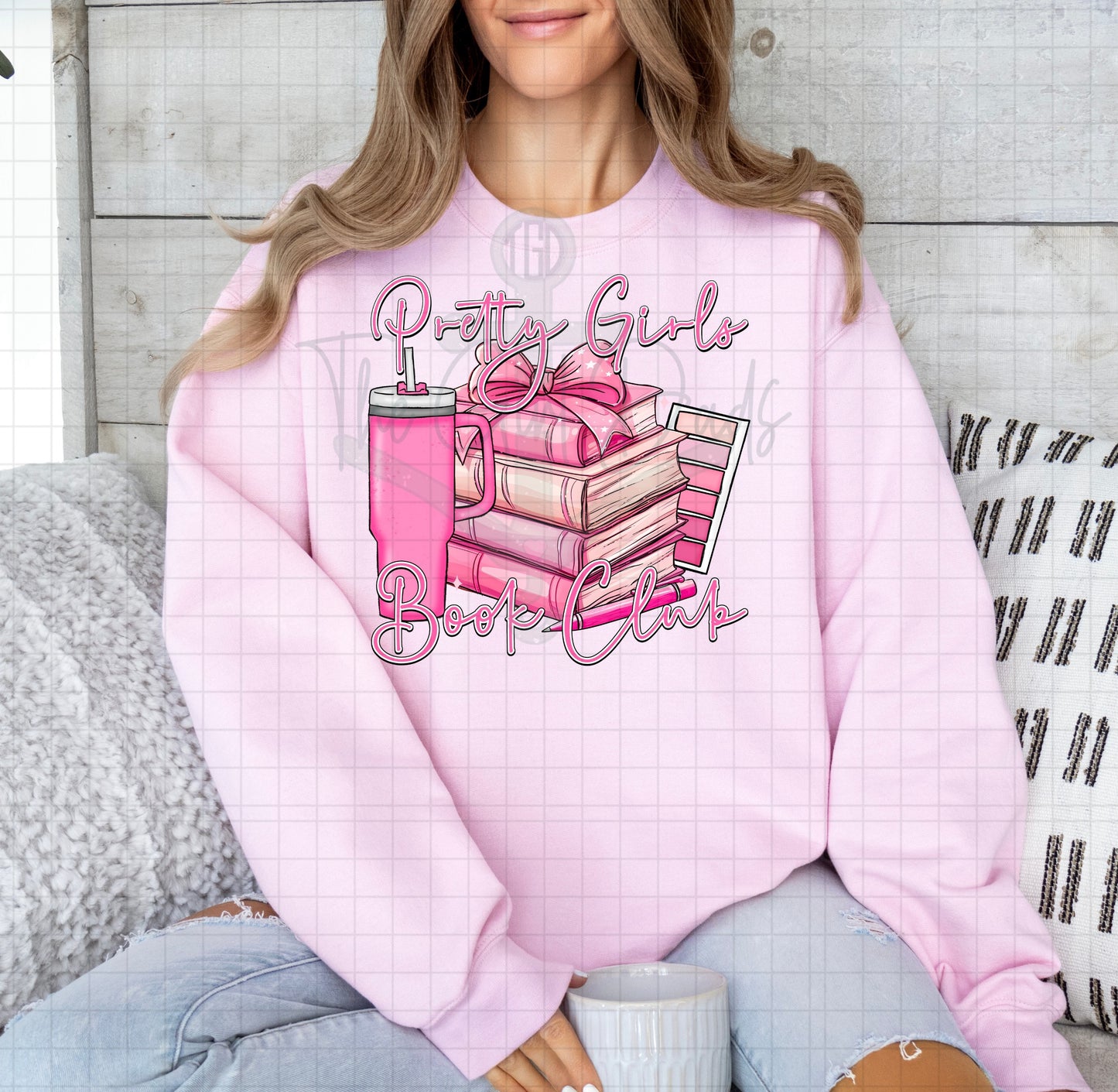 Pretty Girls Book Club Top Design