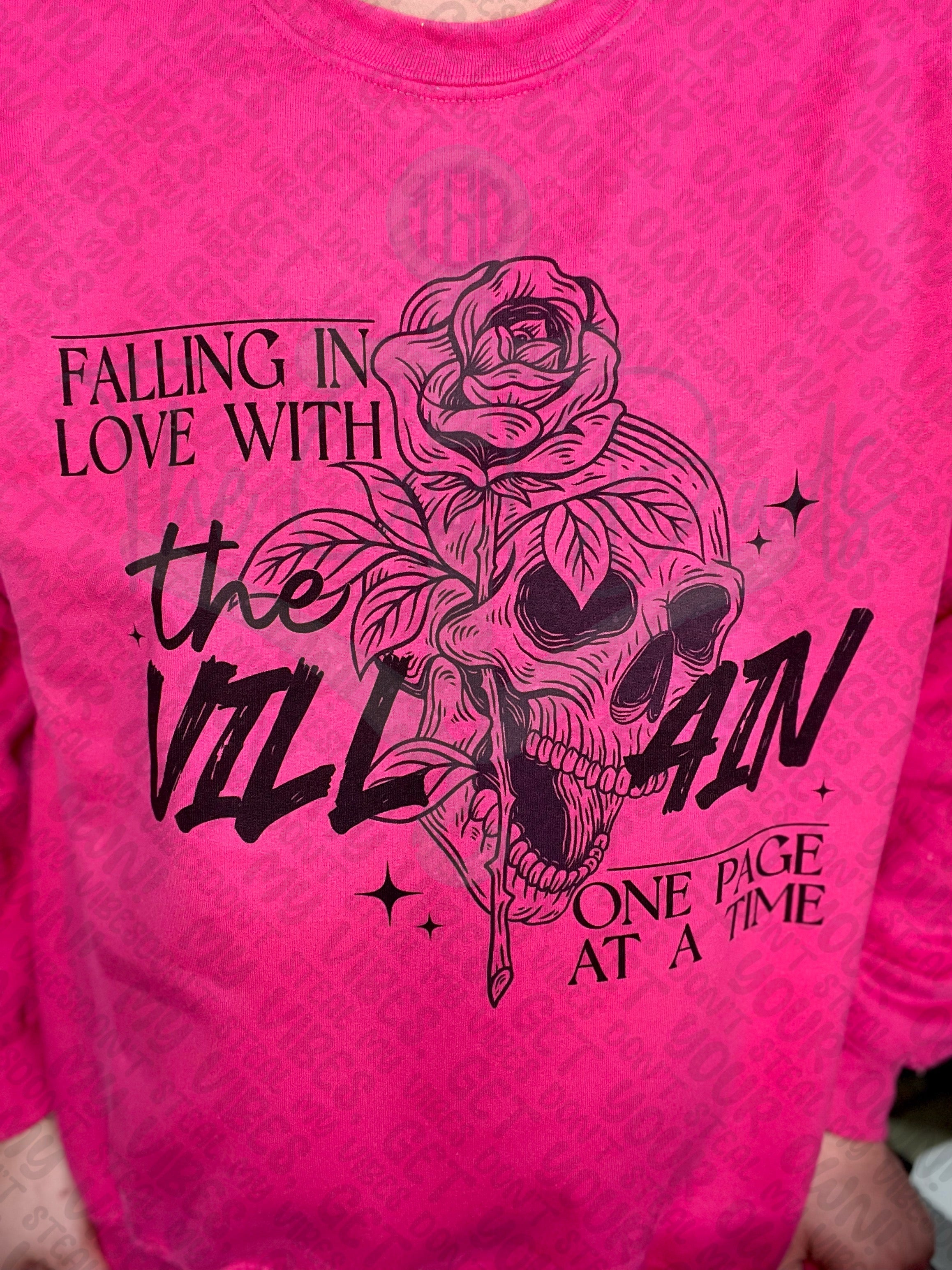 Falling In Love With The Villain Top Design