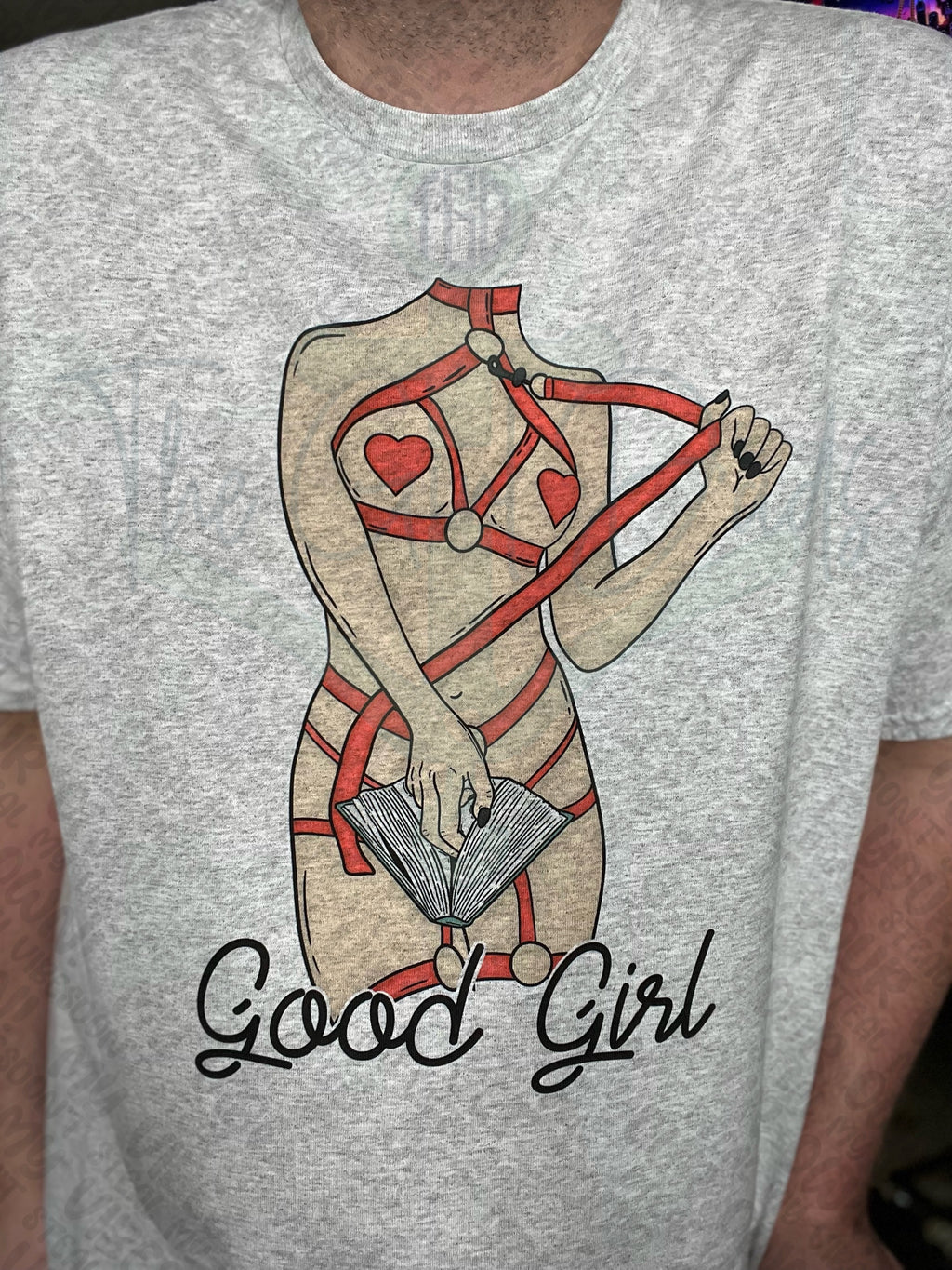 Good Girl Full Body Color Top Design