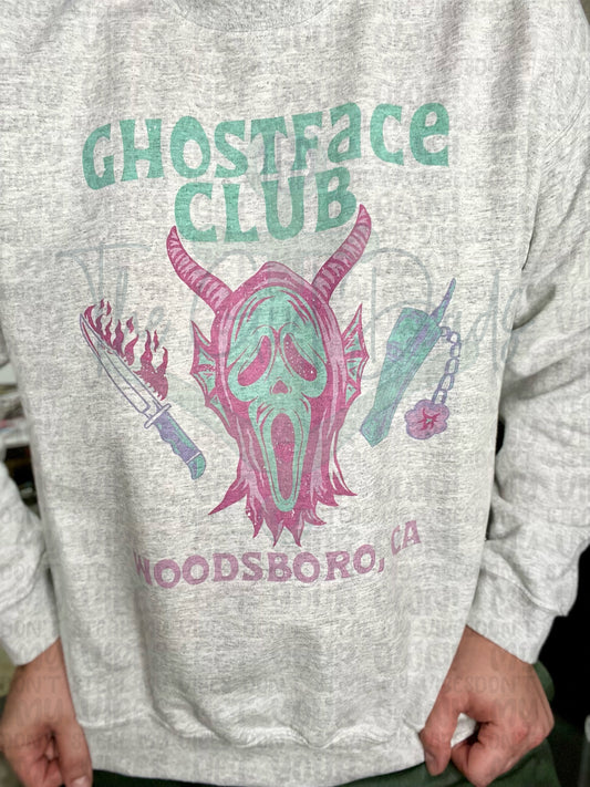 Ghost Club Top Design