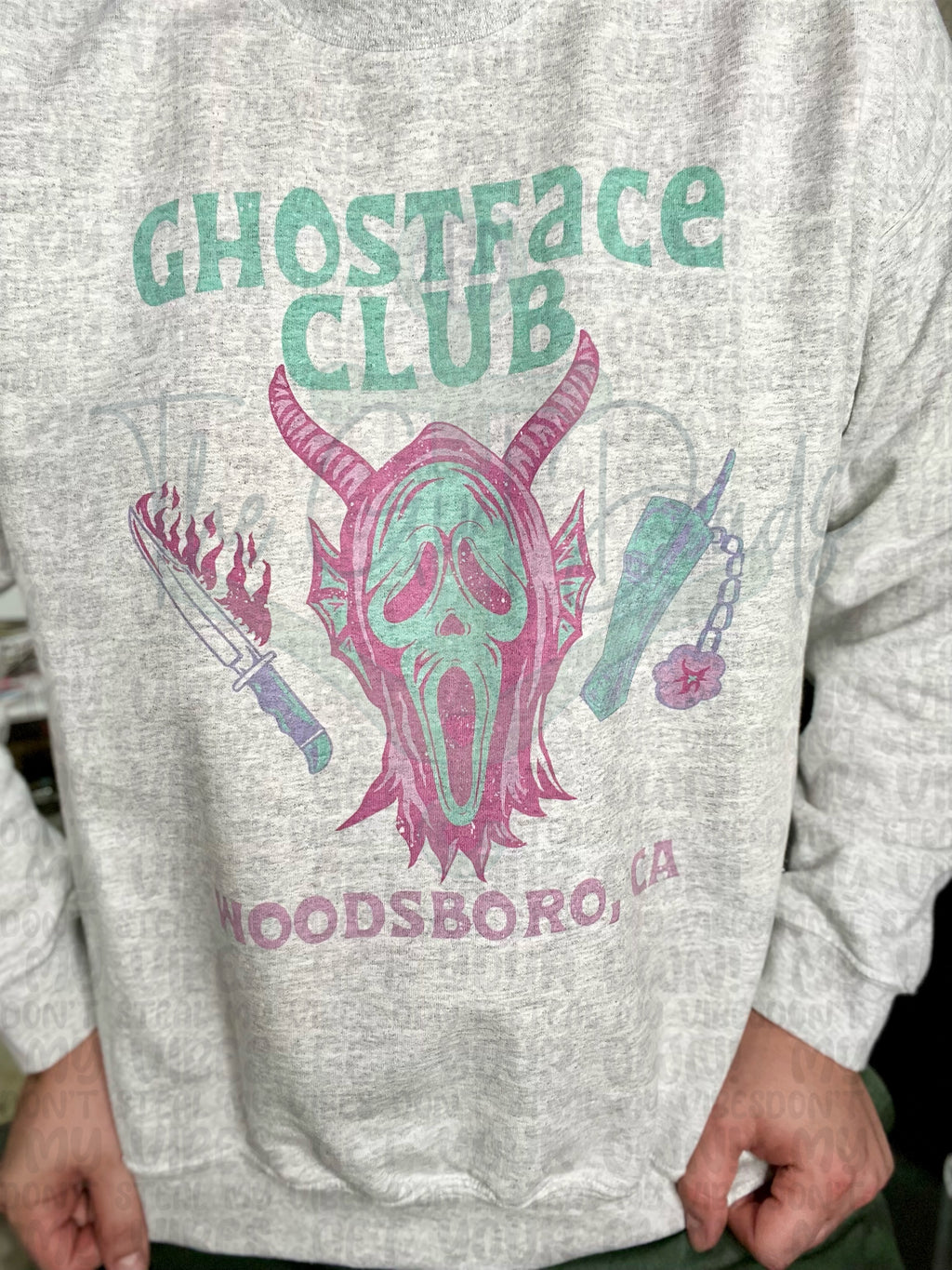 Ghost Club Top Design