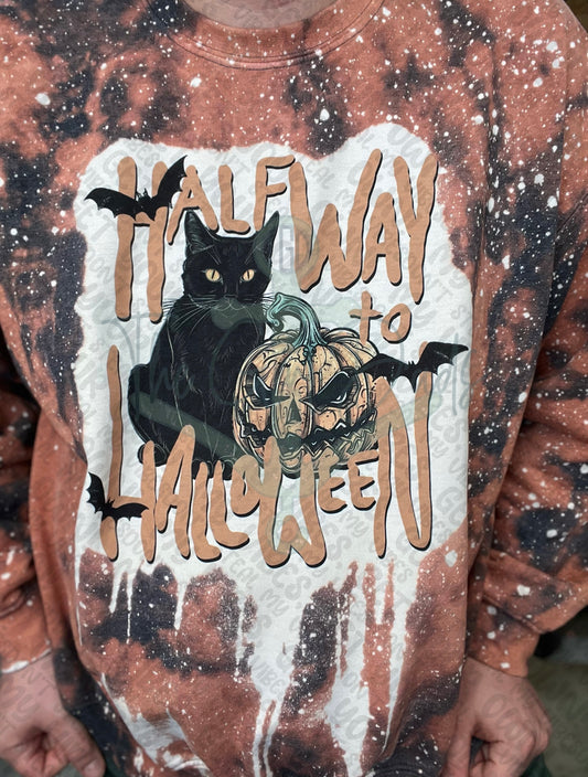 Halfway To Halloween Top Design