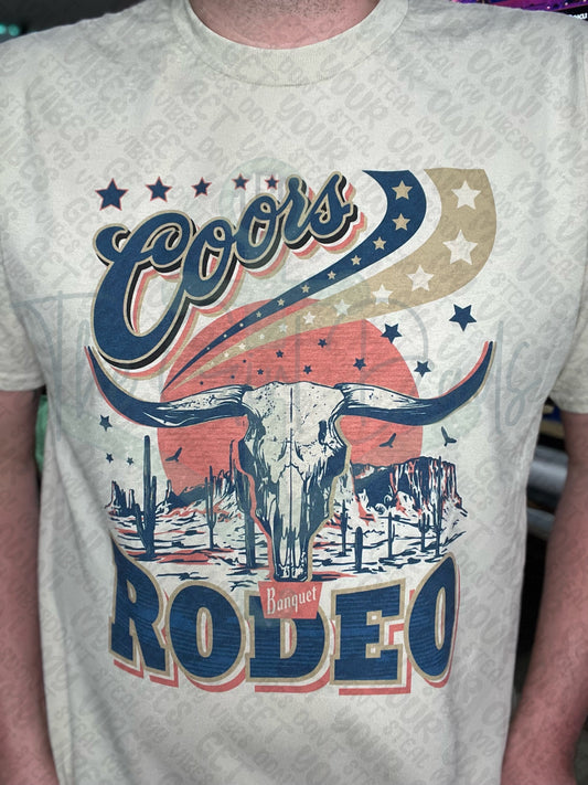 Coors Rodeo Desert Top Design