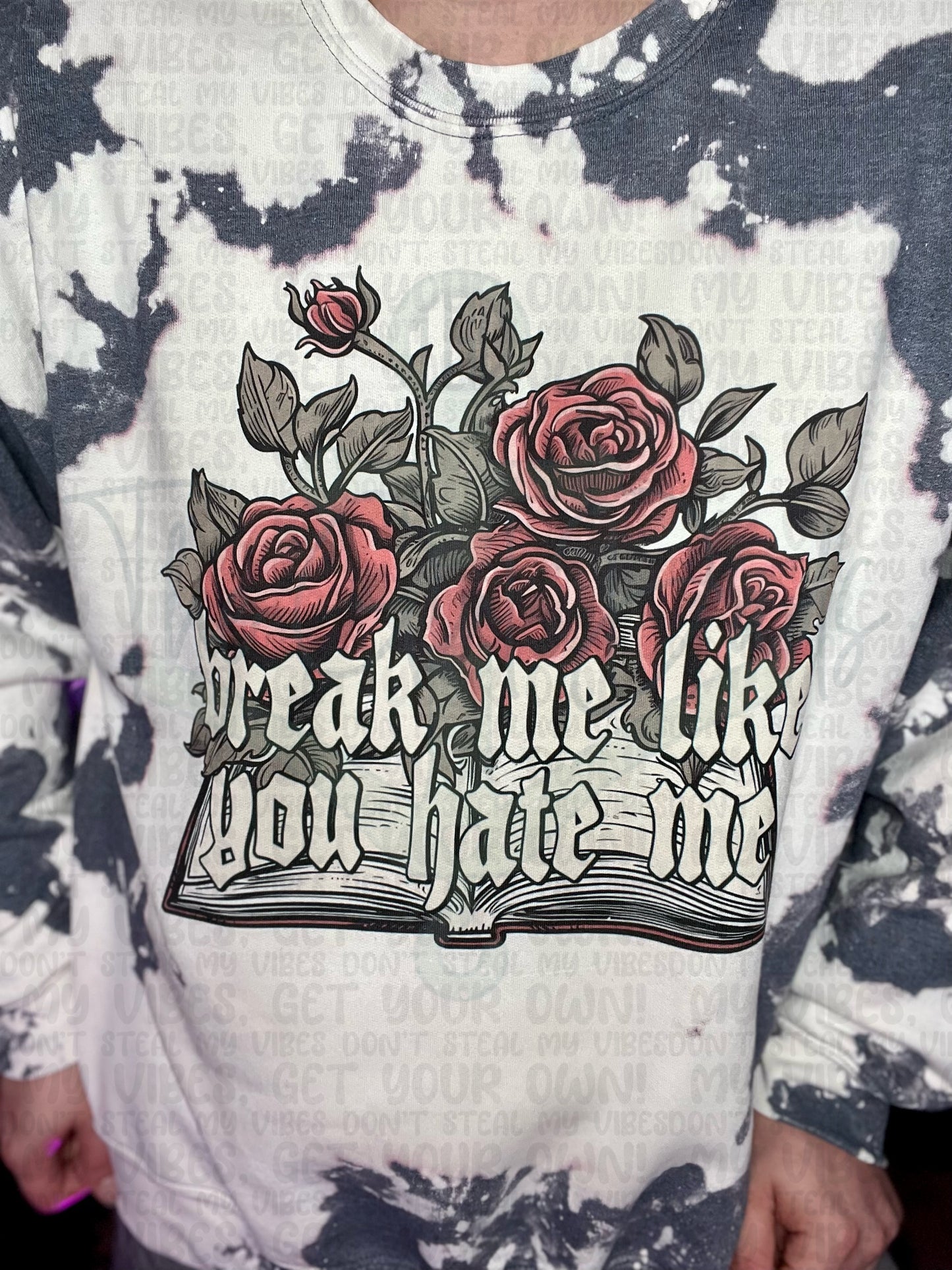 Break Me Like You Hate Me Top Design