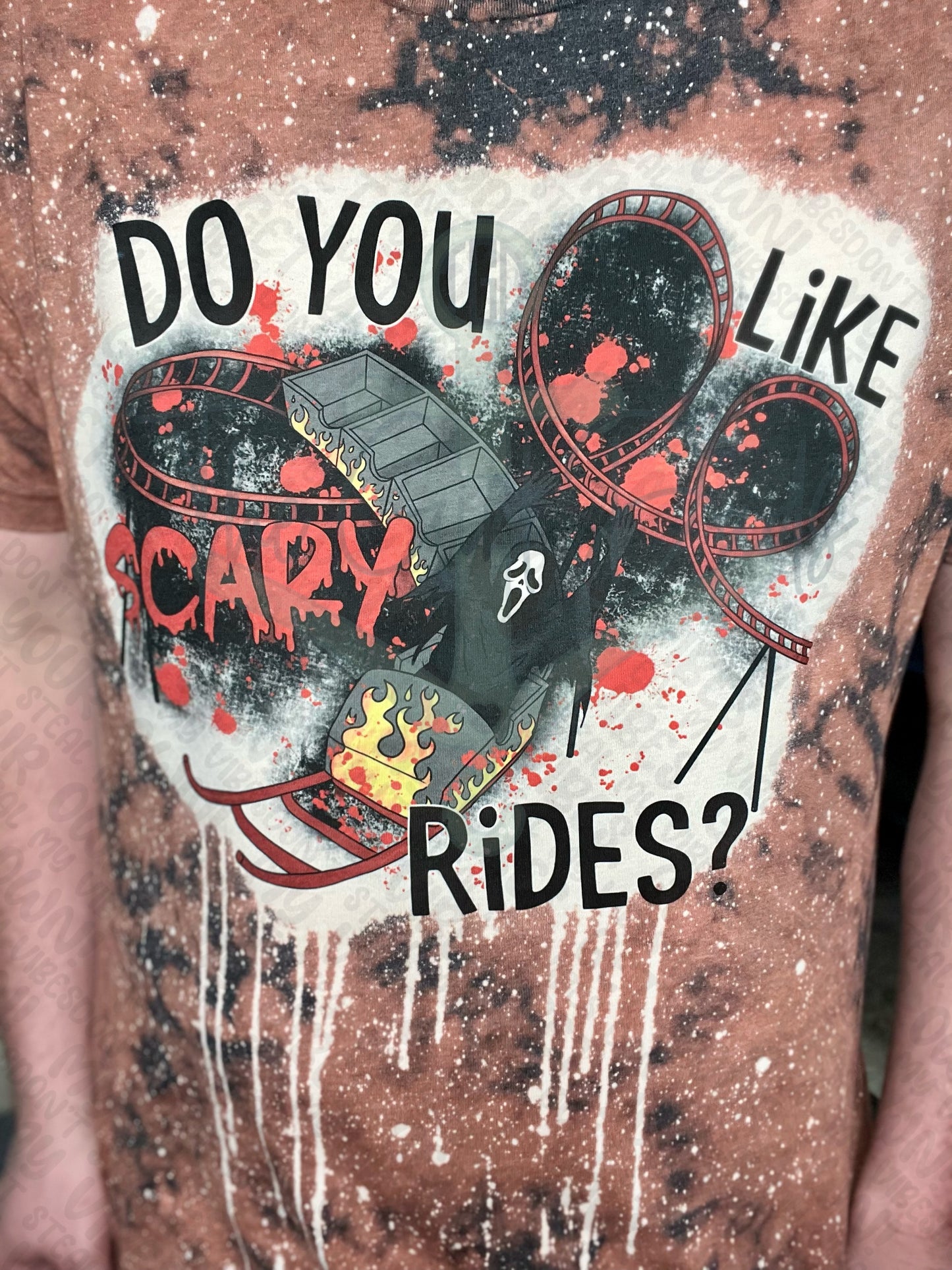 Do You Like Scary Rides Top Design