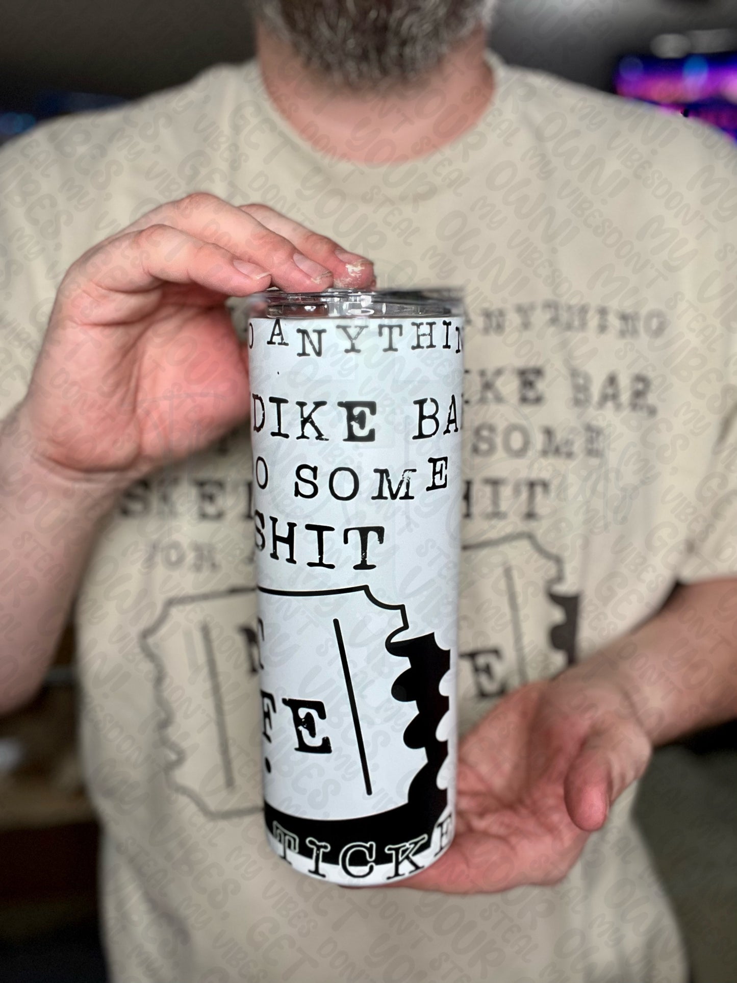 Sketchy Skit For A Matt Rife Ticket Drinkware