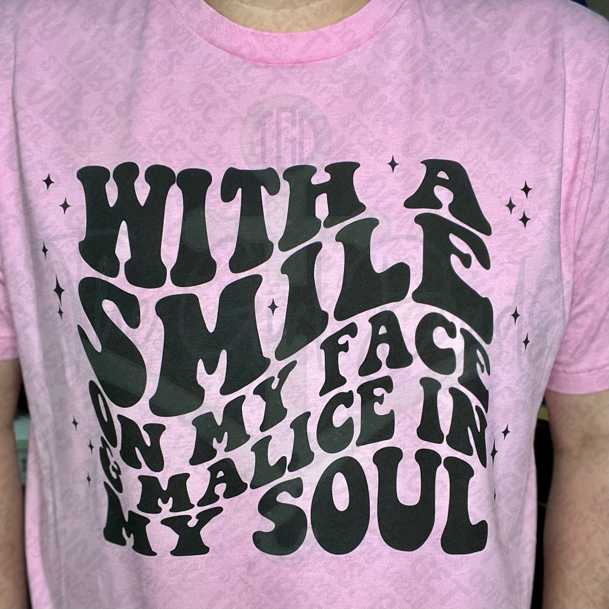 With A Smile On My Face & Malice In My Soul Top Design