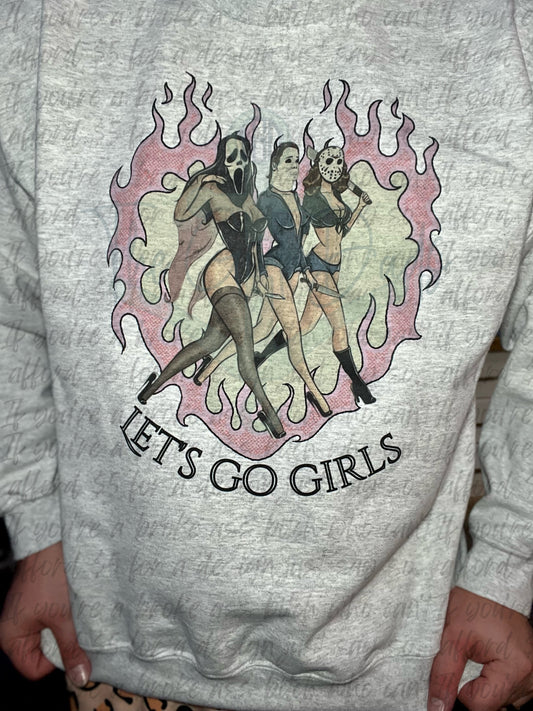 Let's Go Girls Top Design