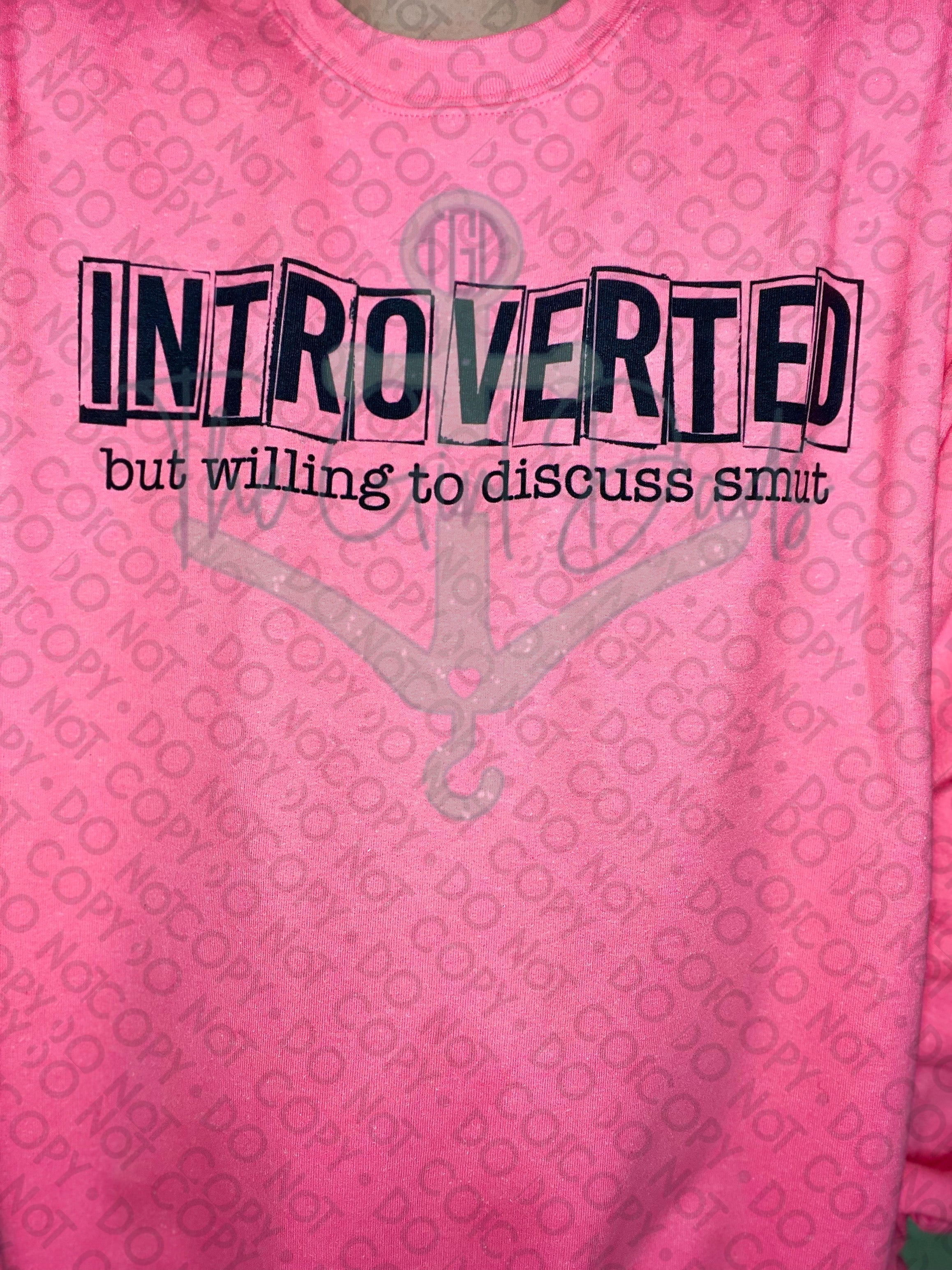 Introverted But Willing To Discuss Smut PNG