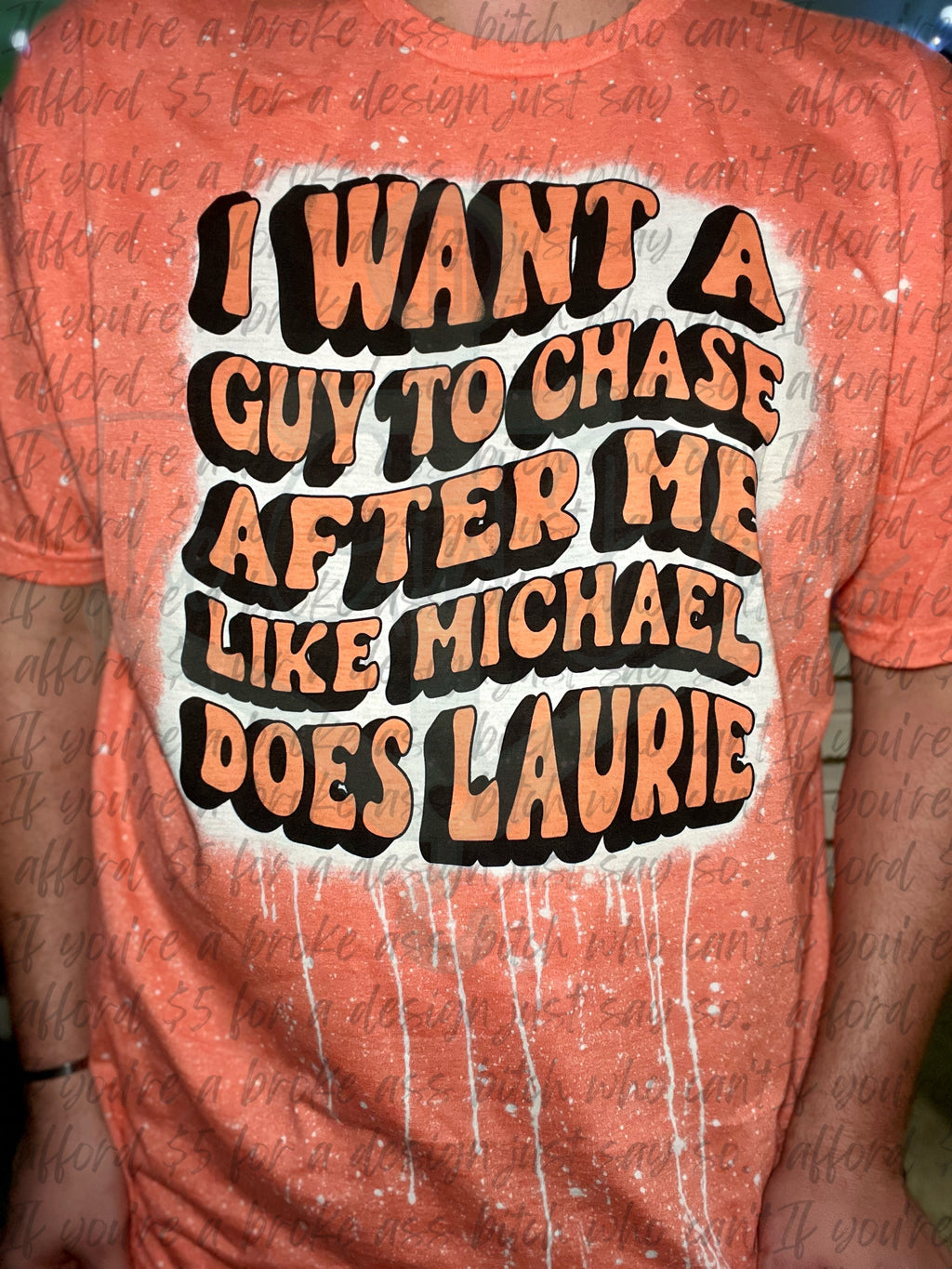 I Want A Guy To Chase After Me Top Design
