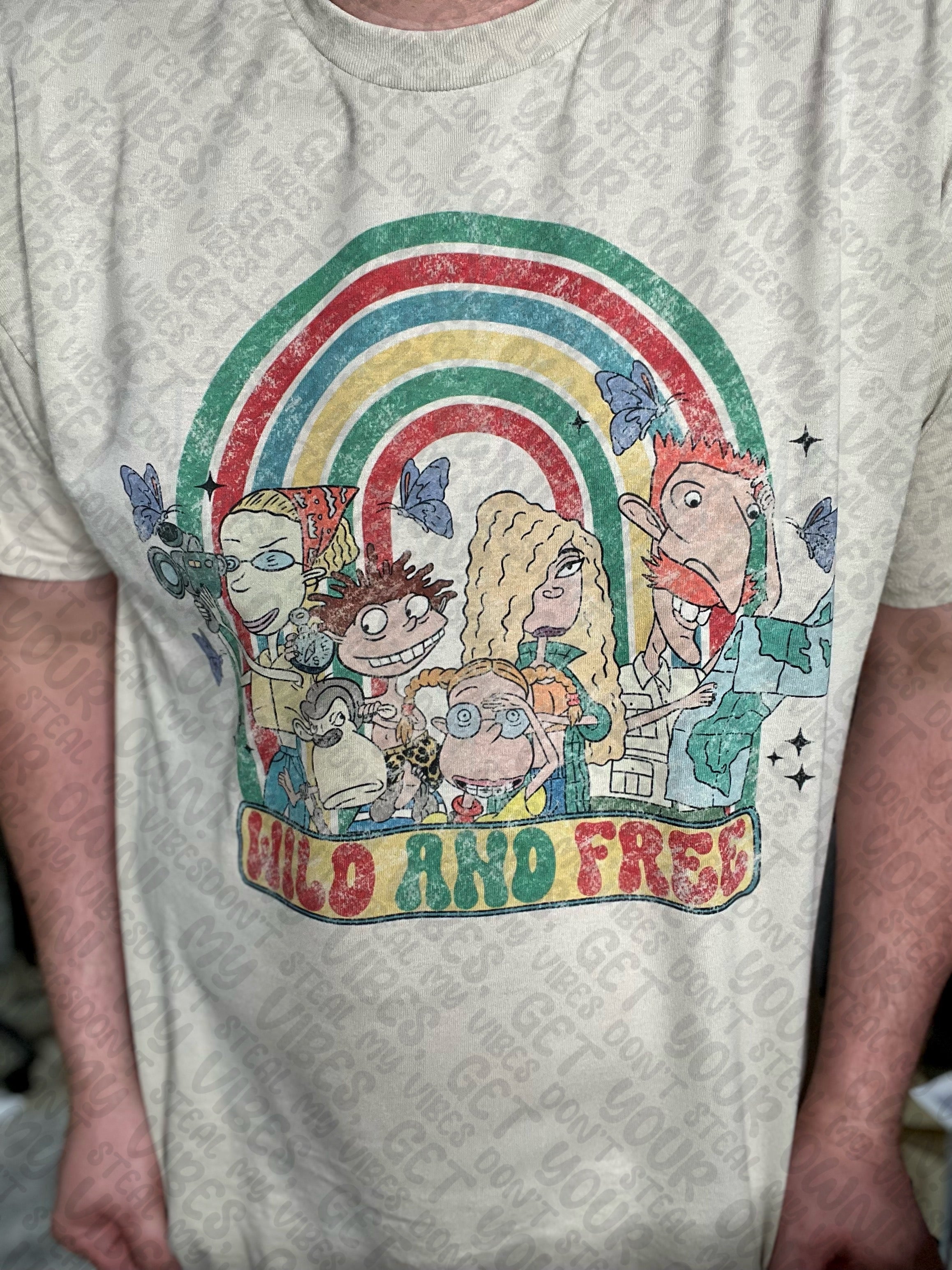 Wild and Free Top Design