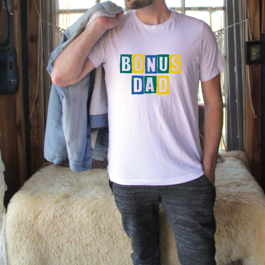 Bonus Dad Color Blocks Top Design