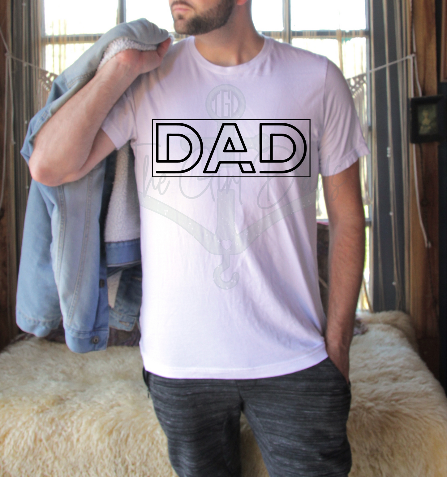 Dad (No Color) Top Design