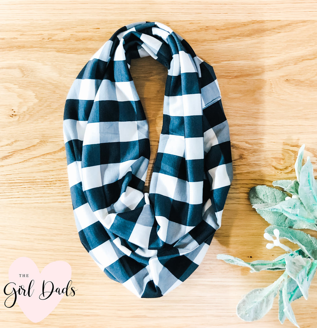 Buffalo Check Infinity Scarf