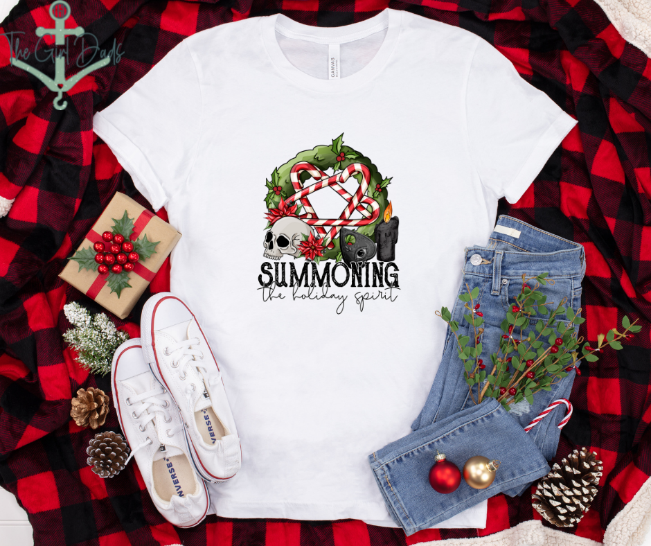 Summoning the Holiday Spirit Top Design