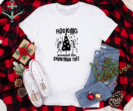 Rocking Around the Christmas Tree Top Design