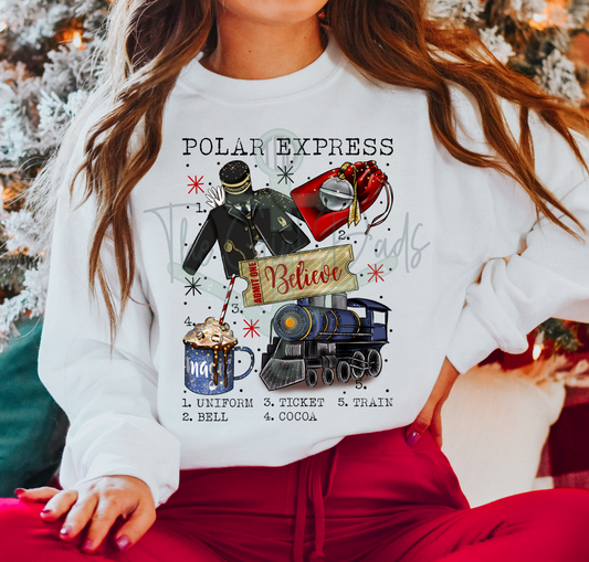 All Things Polar Express Top Design