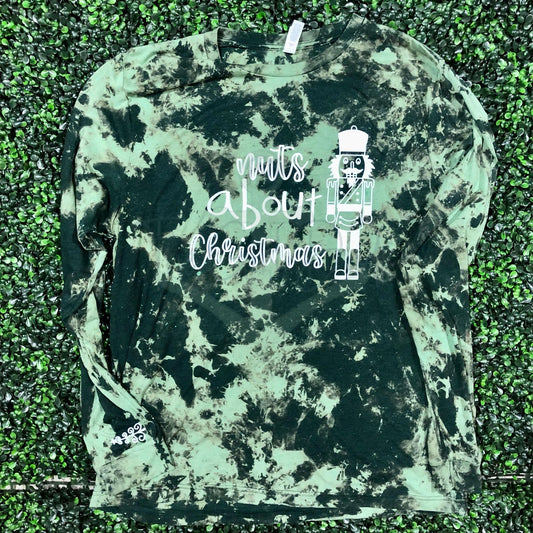 Nuts About Christmas  Screen Print Top Design