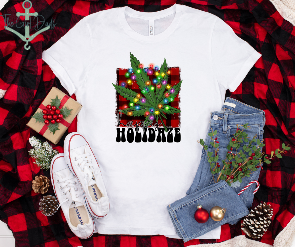 Happy Holidaze Top Design