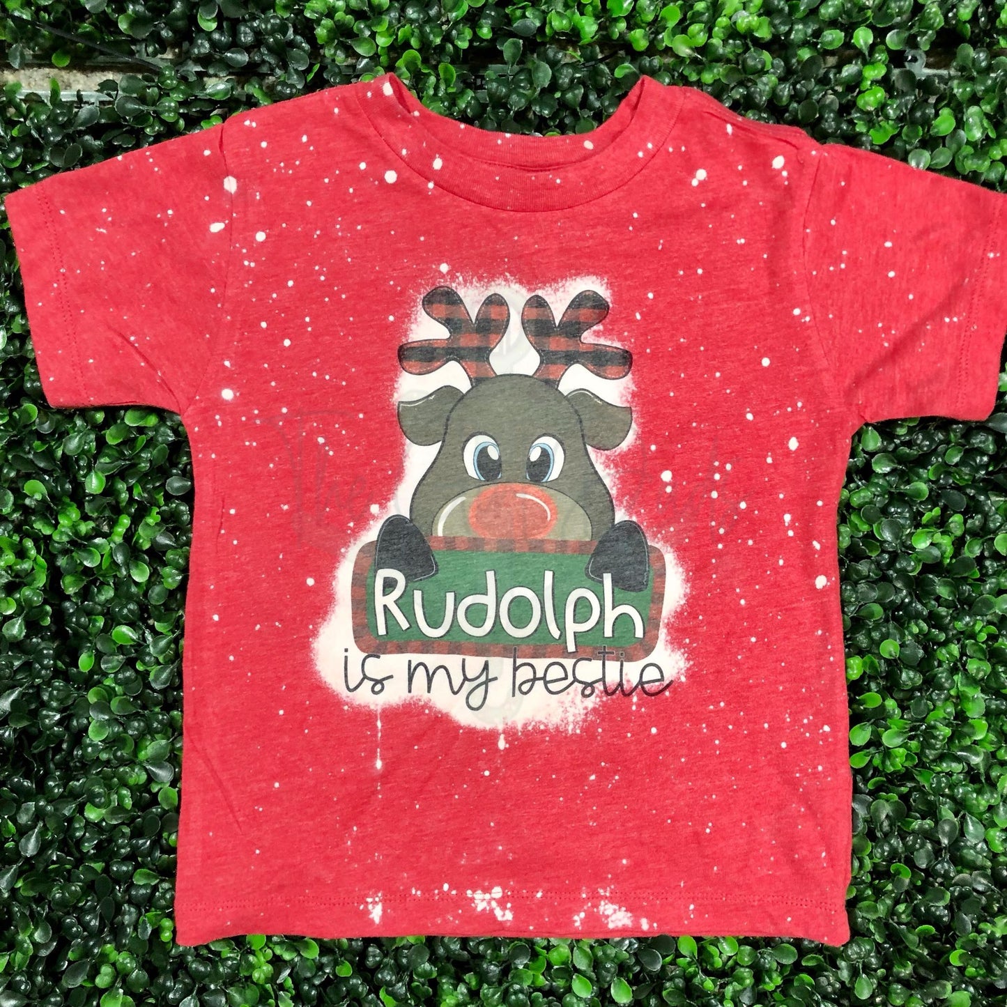 Rudolph is my Bestie Top Design