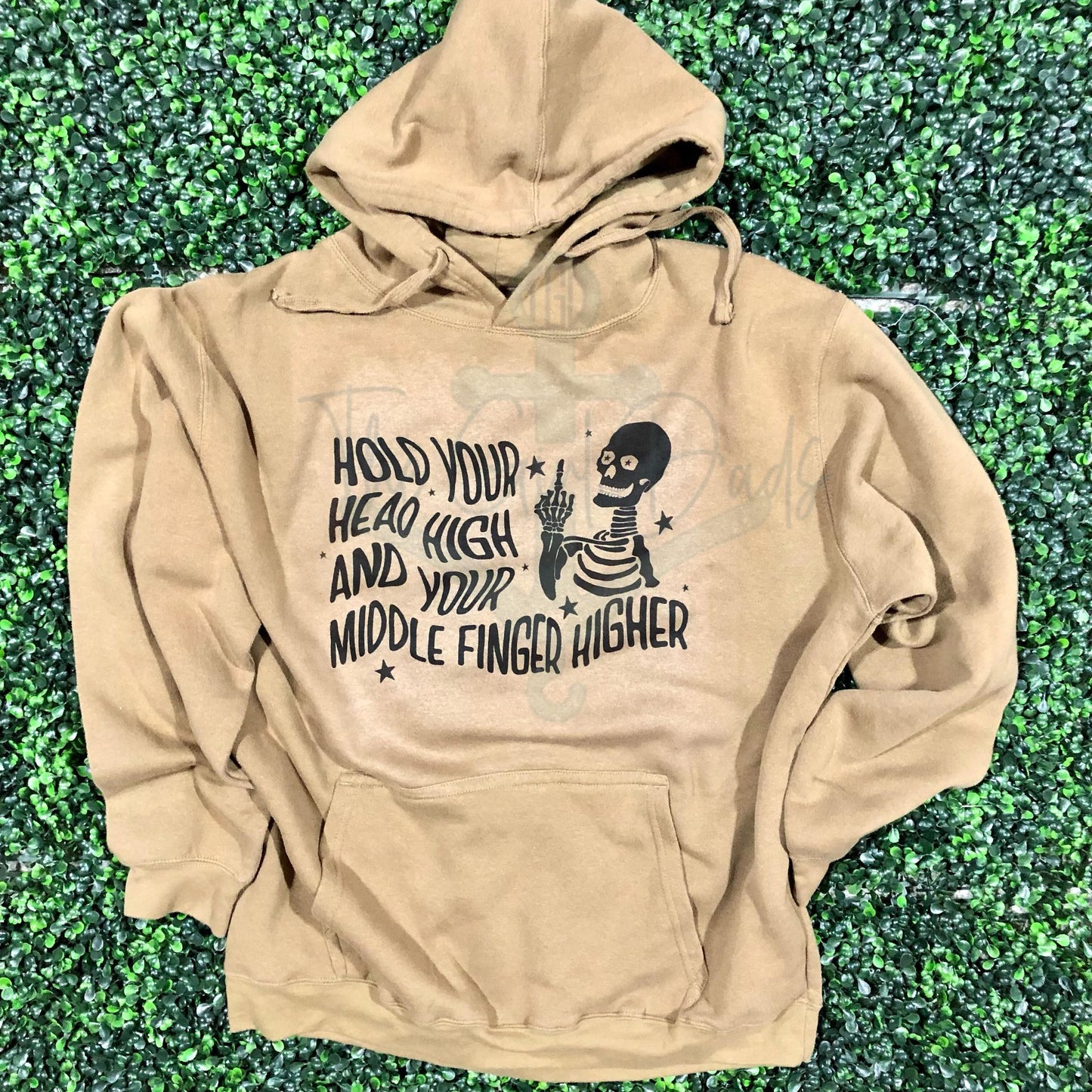 Middle Finger Higher Top Design