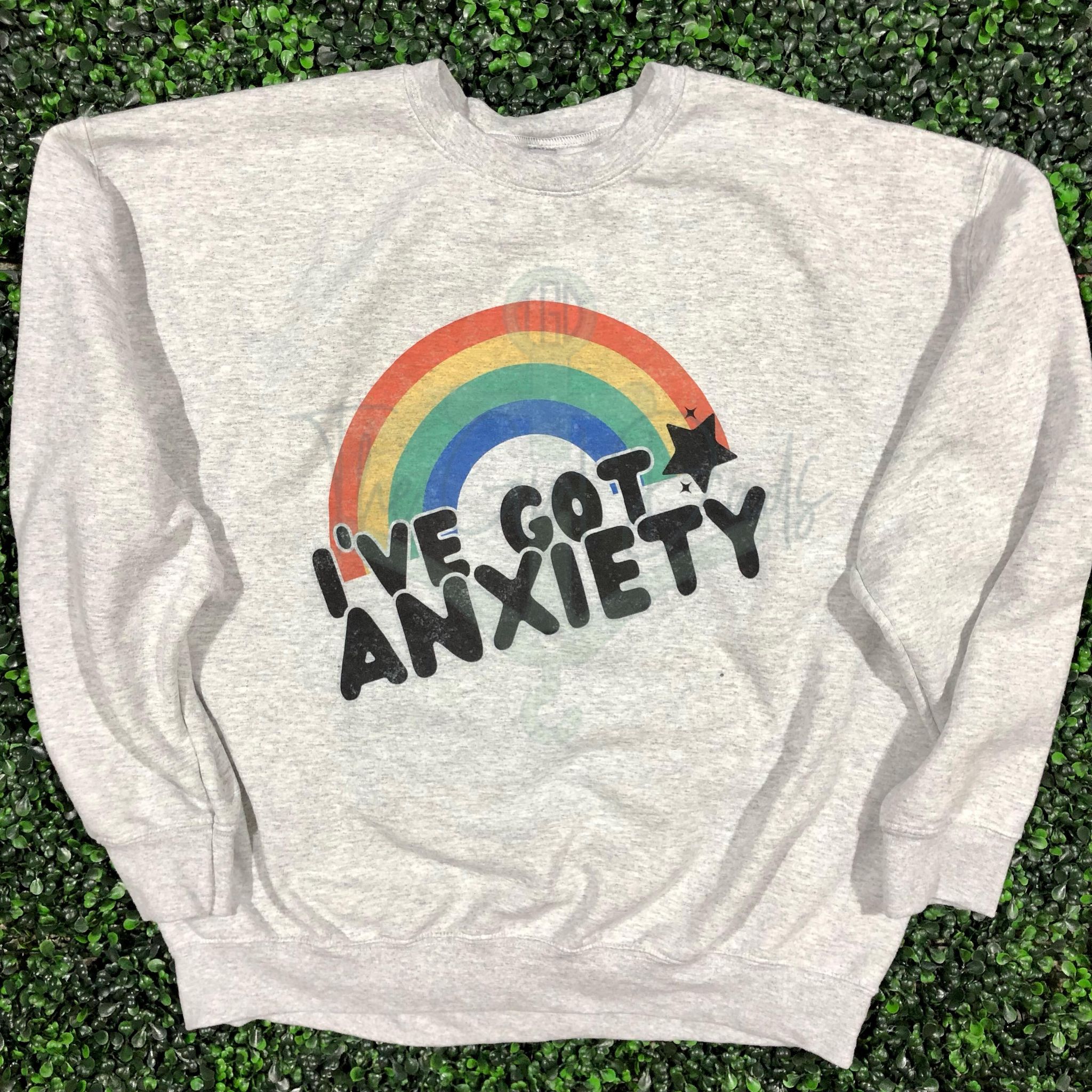 I've Got Anxiety Top Design