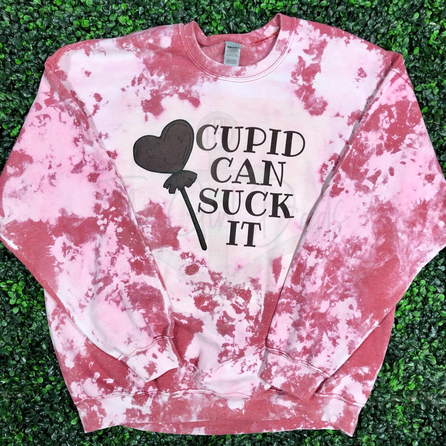 Cupid can Suck It Top Design