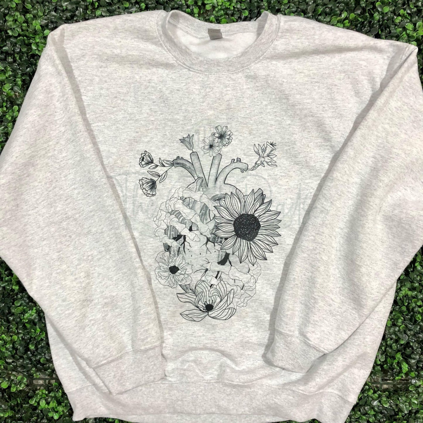 Floral Heart Top Design