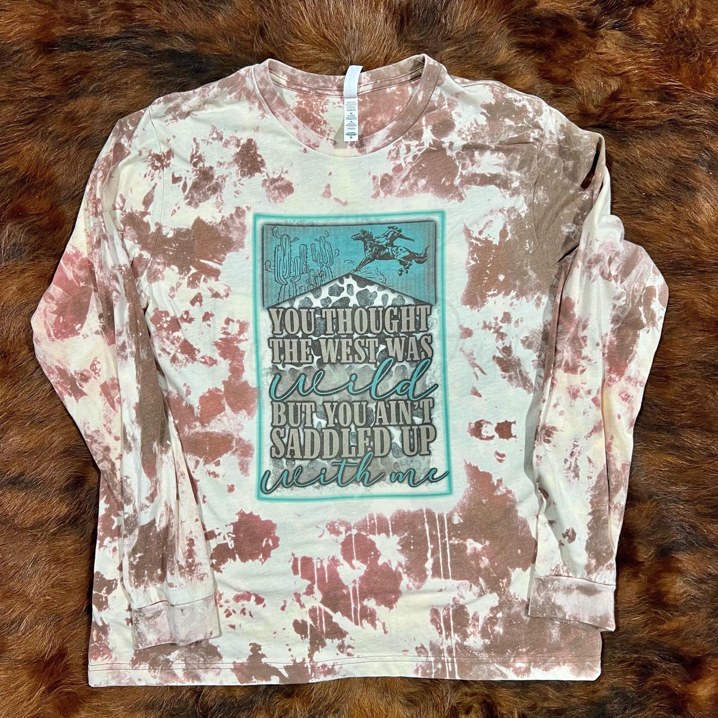 Saddled Up With Me Top Design