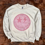 Rodeo Smiley (Pink) Top Design