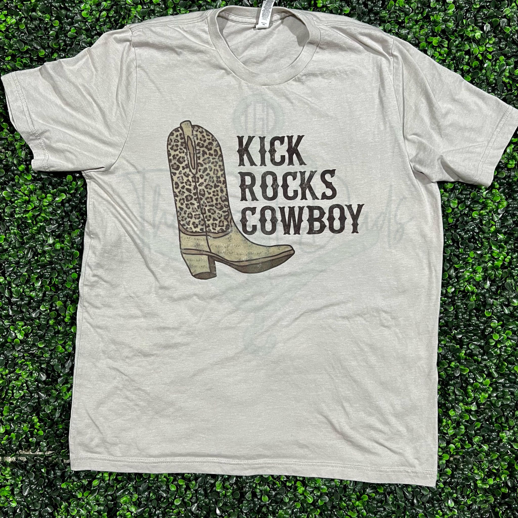 Kick Rocks Cowboy Top Design
