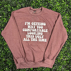 Way Too Comfortable Looking This Ugly Screen Print Top Design