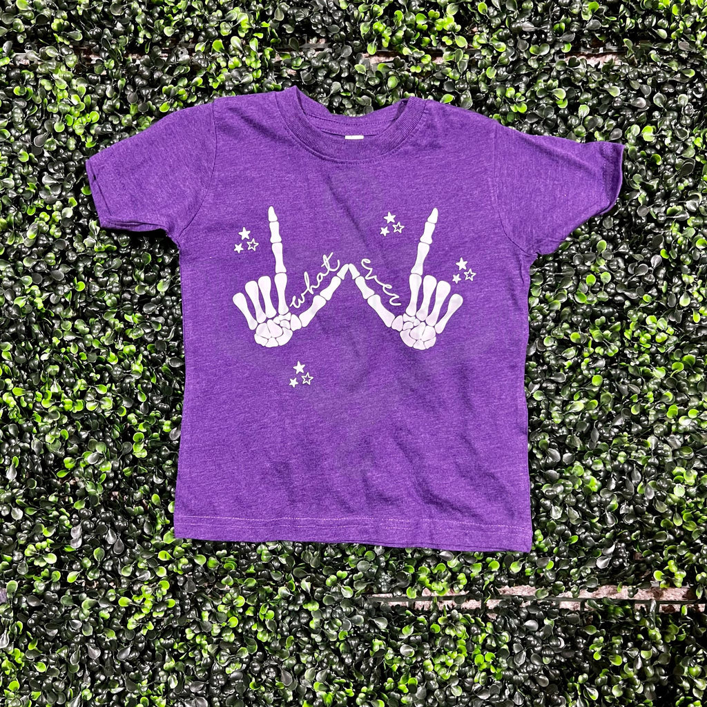 Whatever (Toddler & Youth) Screen Print Top Design