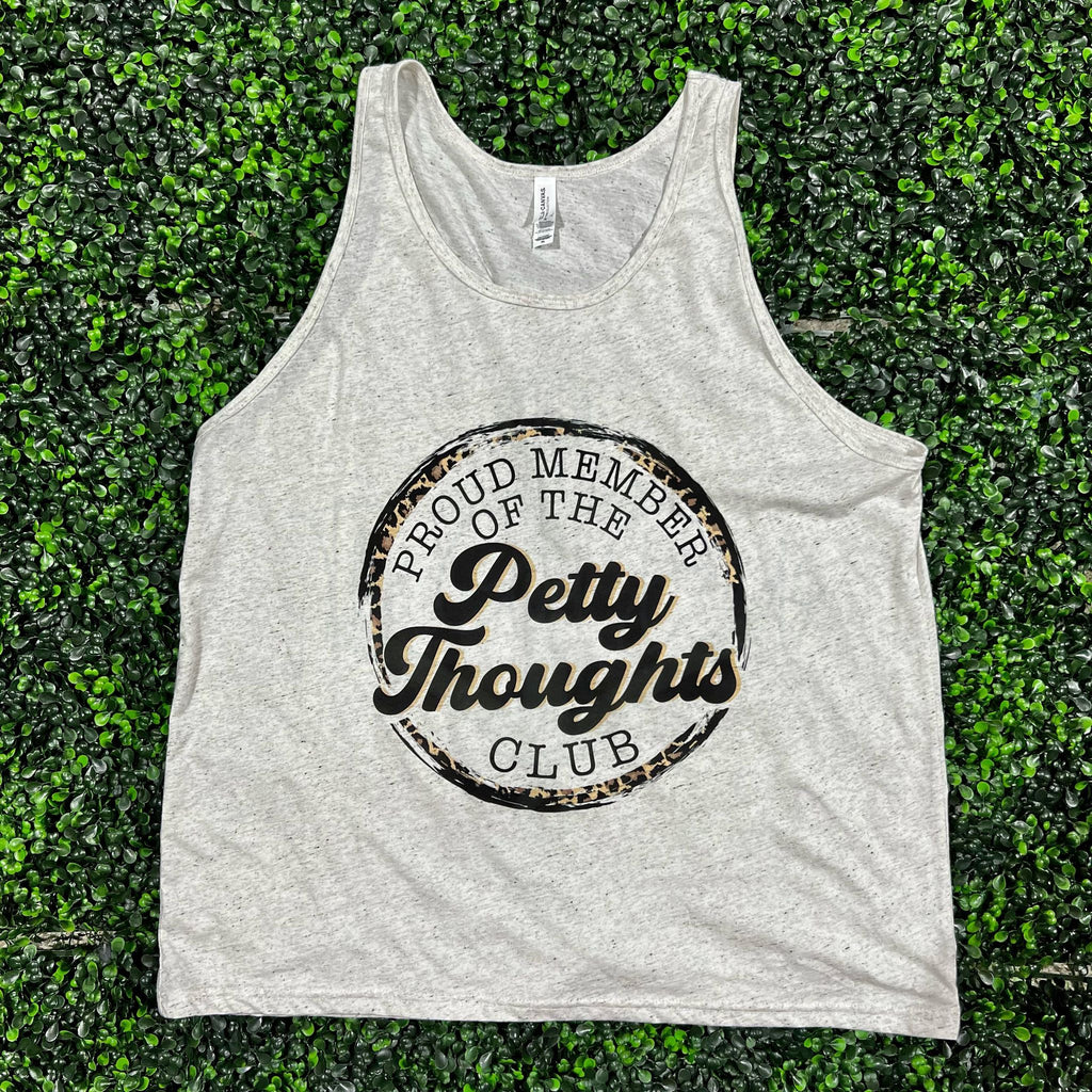 Petty Thoughts Club Top Design