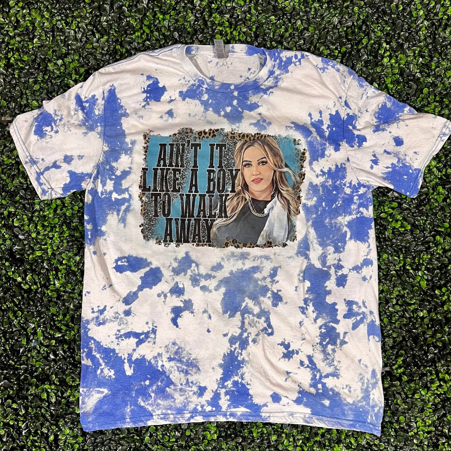 Ain't It Like A Boy to Walk Away Top Design