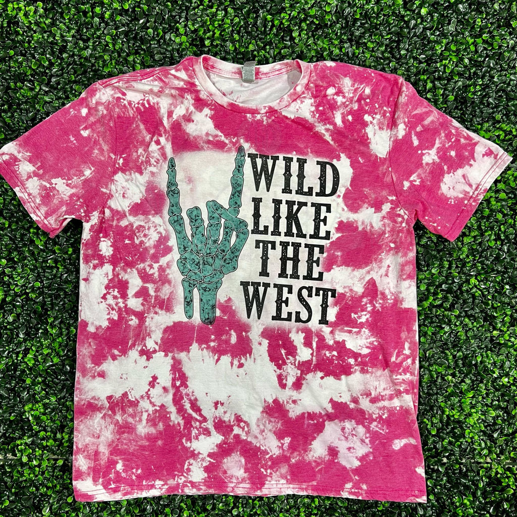 Wild Like The West Top Design