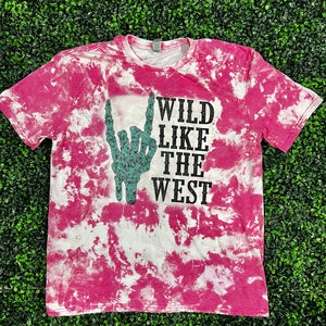 Wild Like The West Top Design