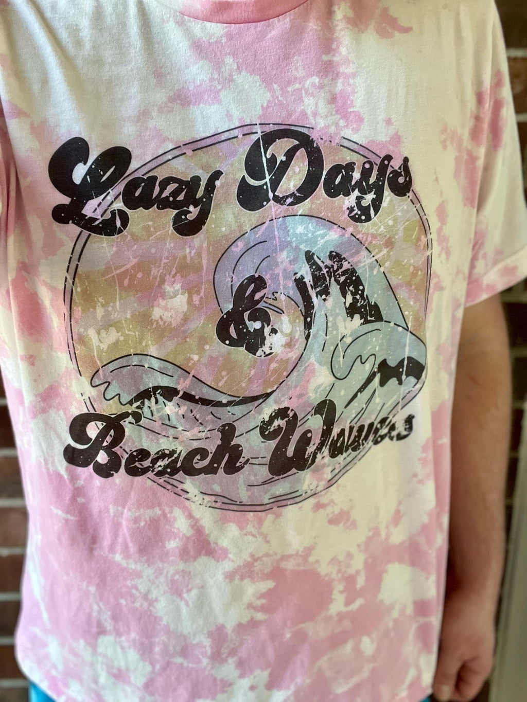Lazy Days and Beach Waves Top Design
