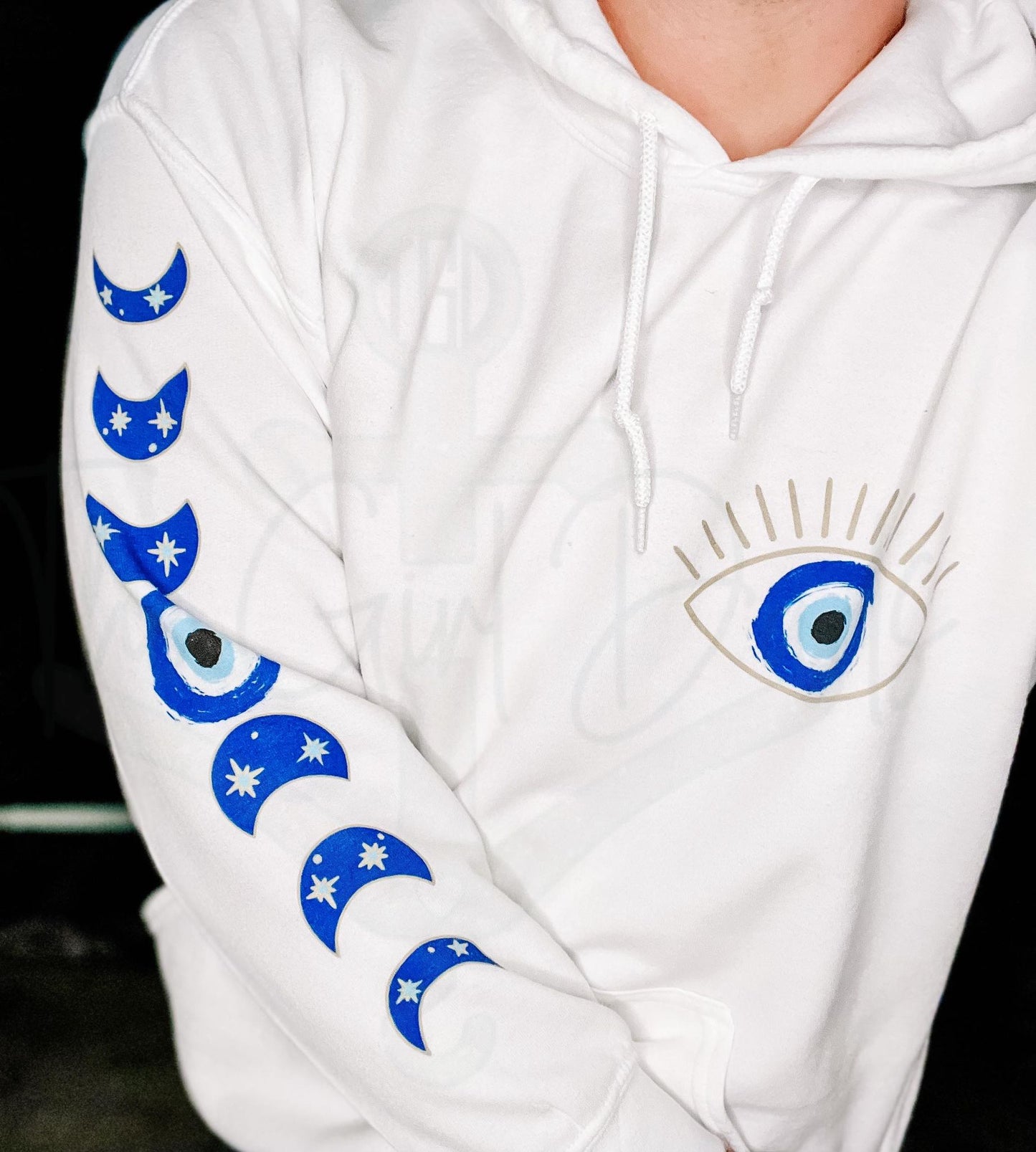 Evil Eye Top Design May all negativity return to sender